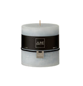 Candela azzurro polvere cilindrica H10: candele di cera colorate J Line - 4238